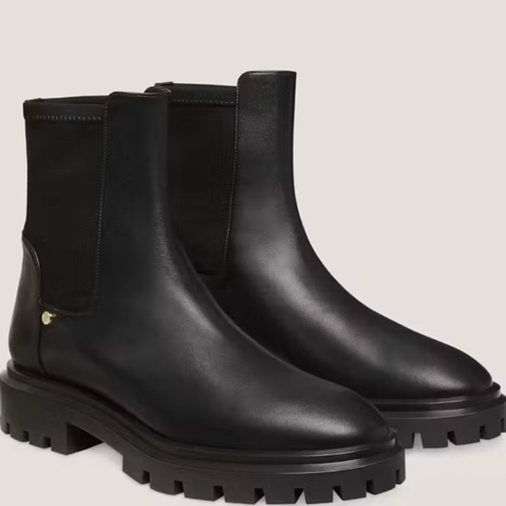 Stuart Weitzman Ultra Lug City Booties
